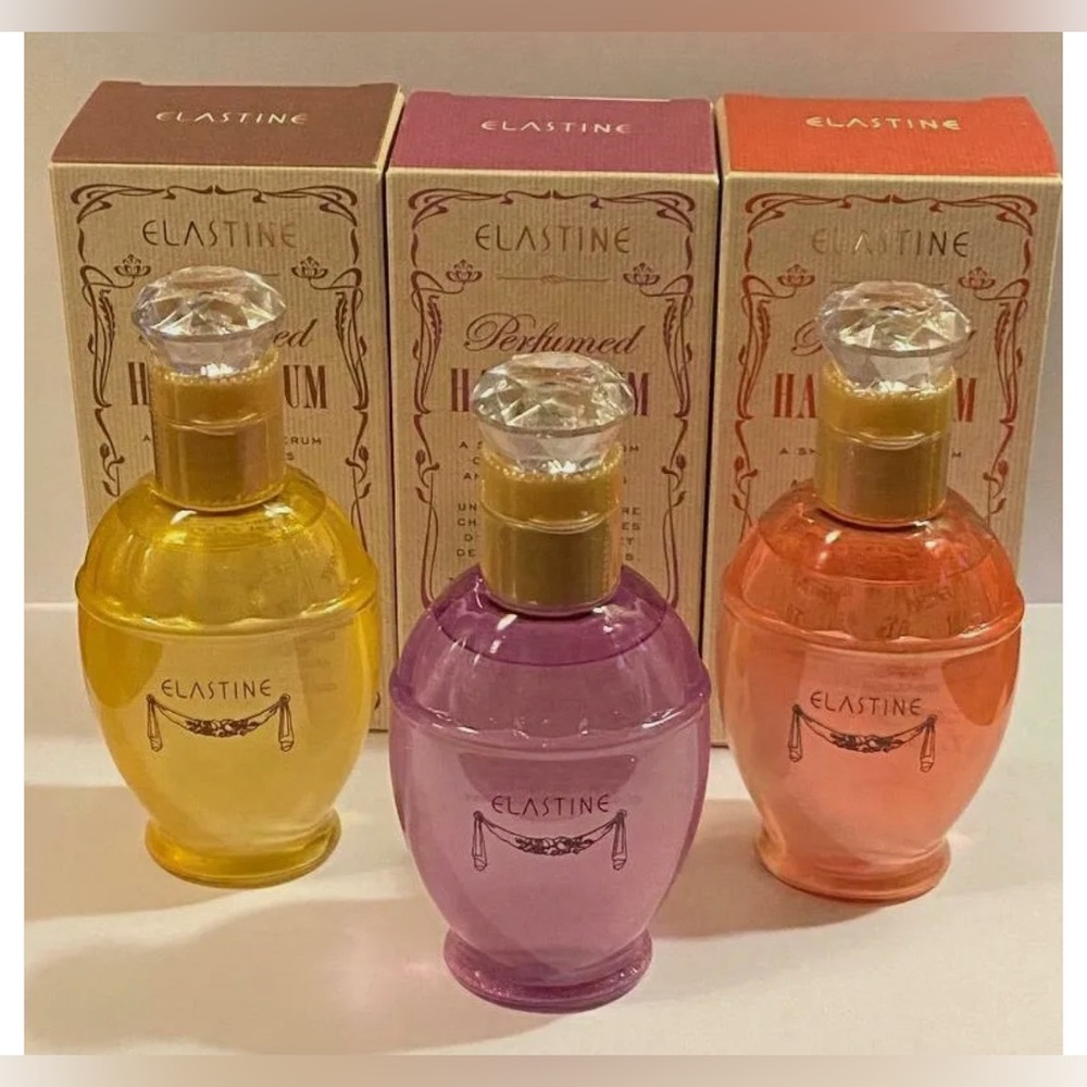TOPAZ // Perfumed Hair Serum Avon’s Elastine Line! Discontinued Silky Shine